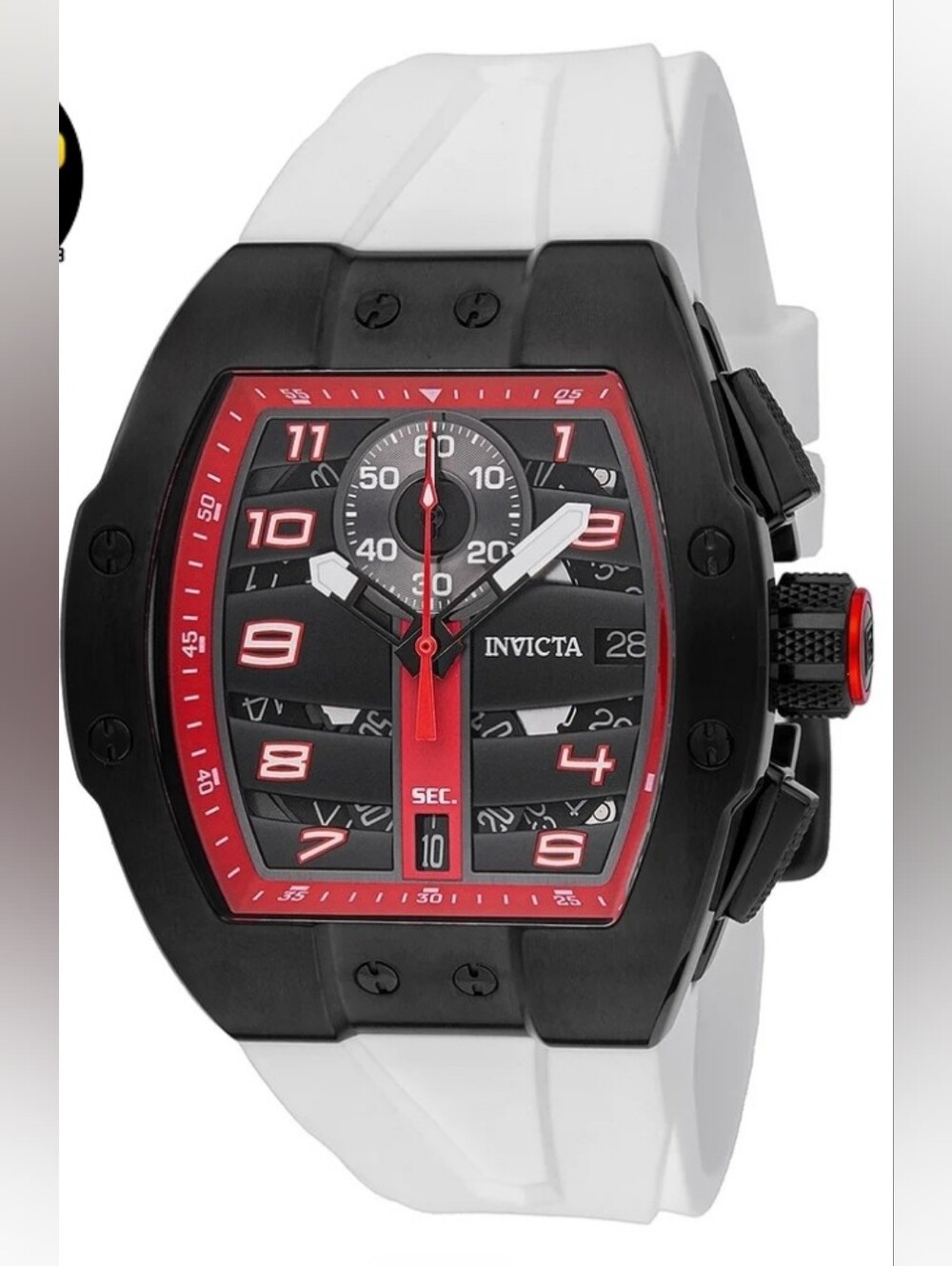 CEO Vault Eyal Lalo Invicta Racing Kinetic Arc Men's Watch - 44mm. White 47372